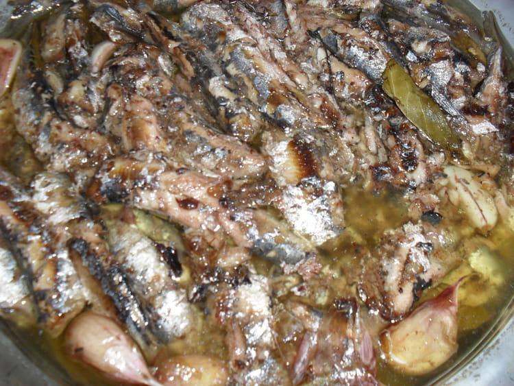 Recette de Sardines à l'escabèche : la recette facile