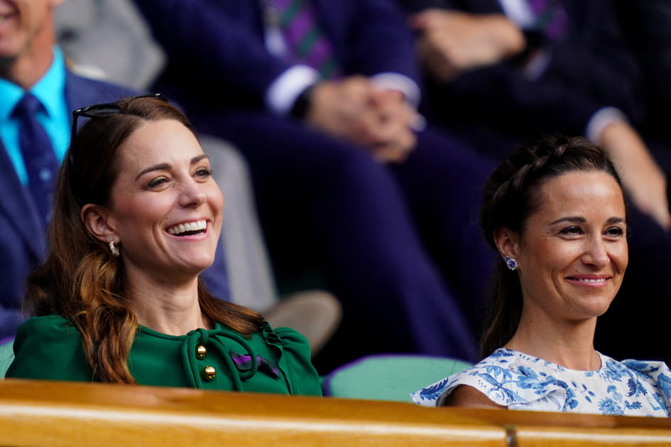 La coiffure tress&eacute;e et le brushing parfait des s&oelig;urs Middleton