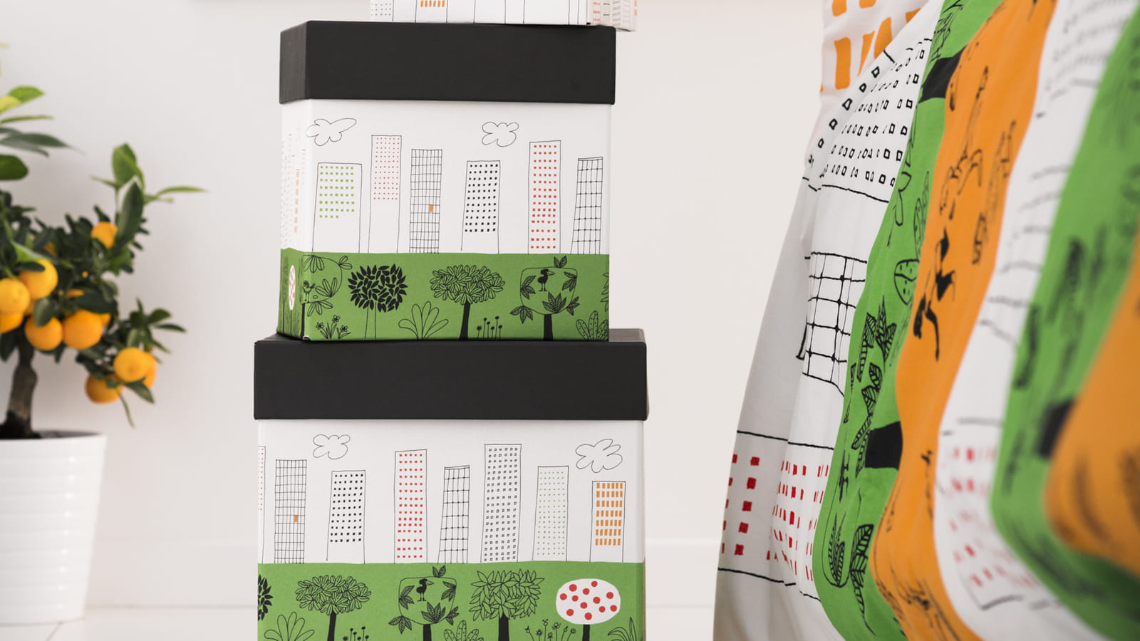 Boîtes de rangement