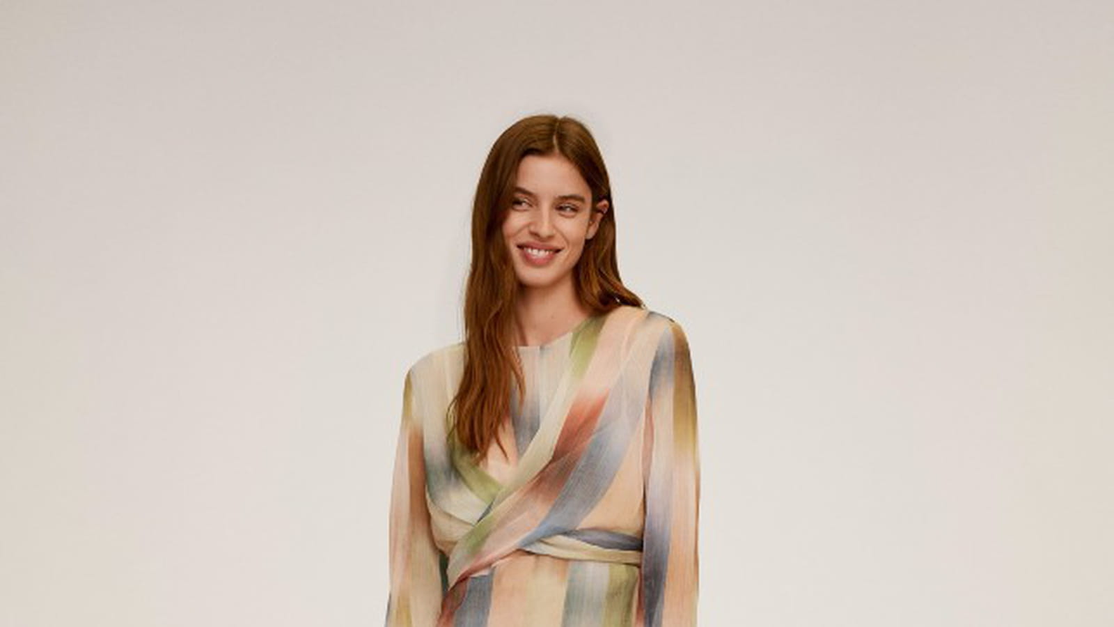 Robe cache-cœur Mango
