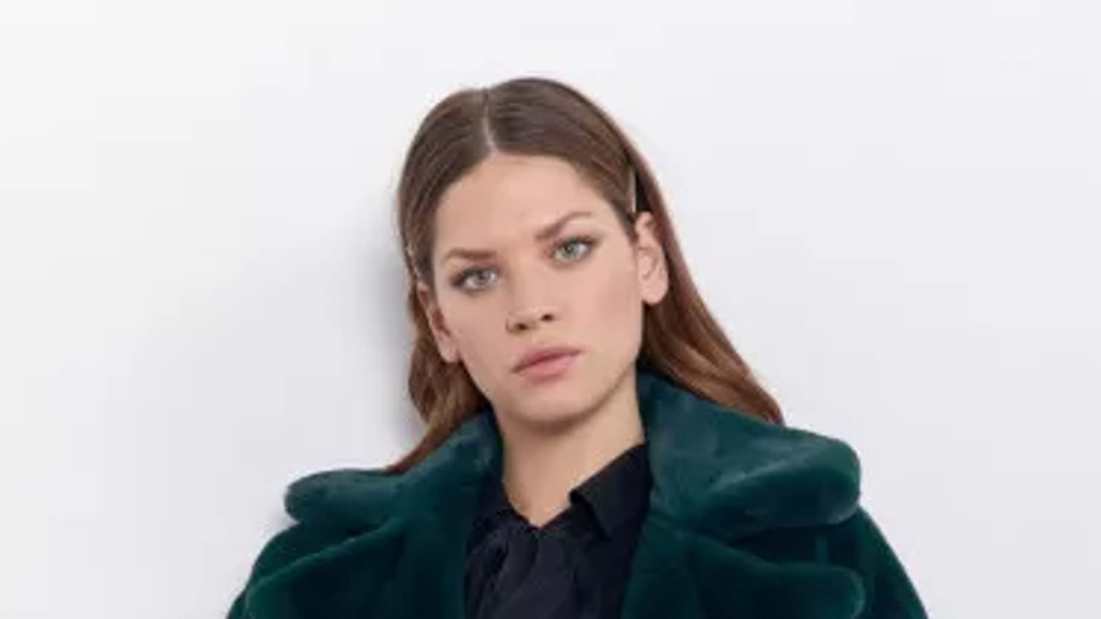 Manteau en fausse fourrure Reiko