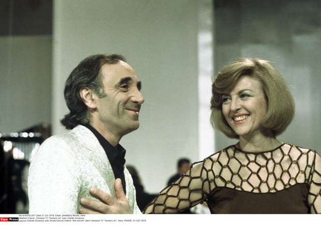 Avec Nicole Courcel en 1976