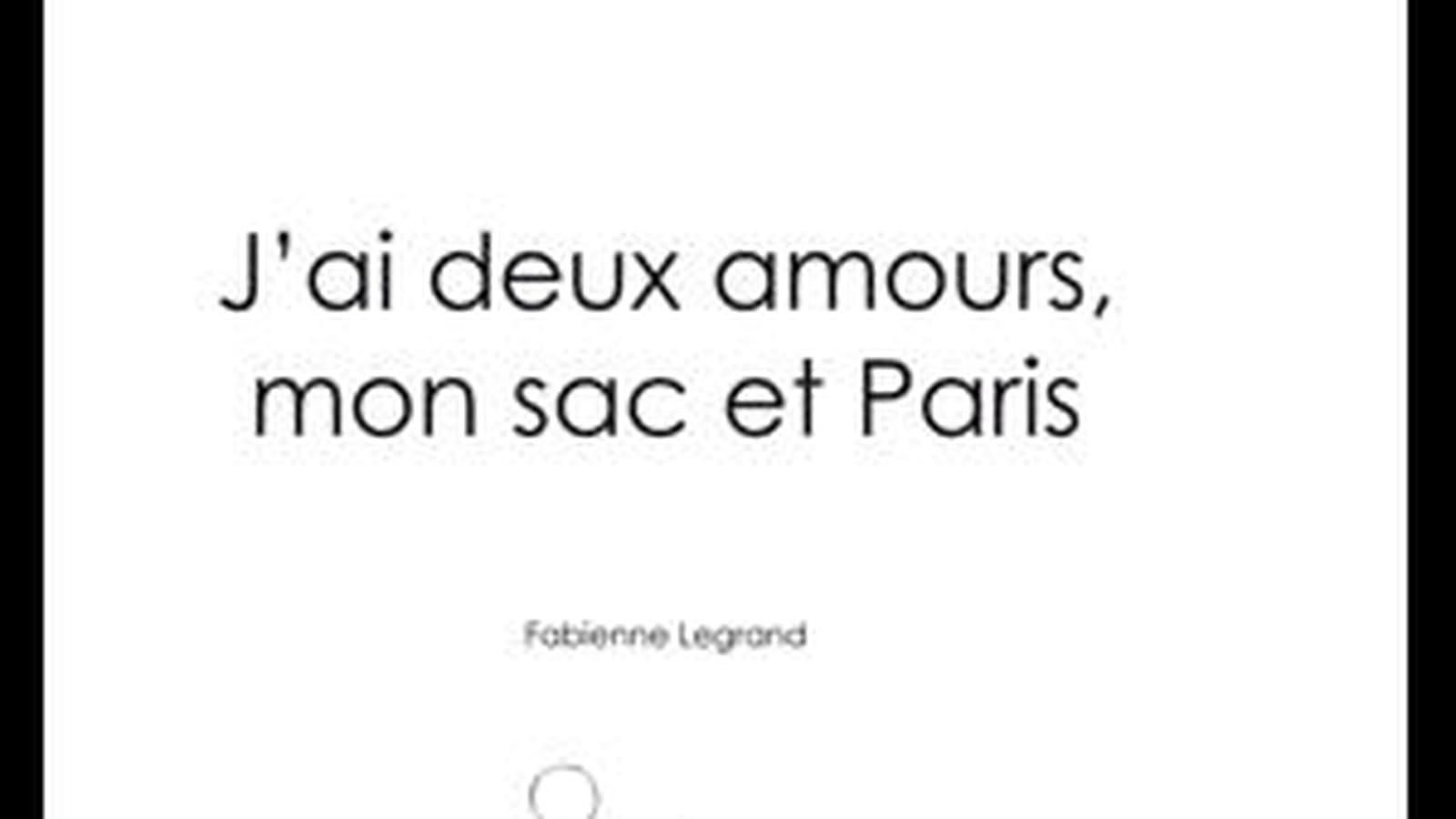 J'ai deux amours, mon sac et Paris