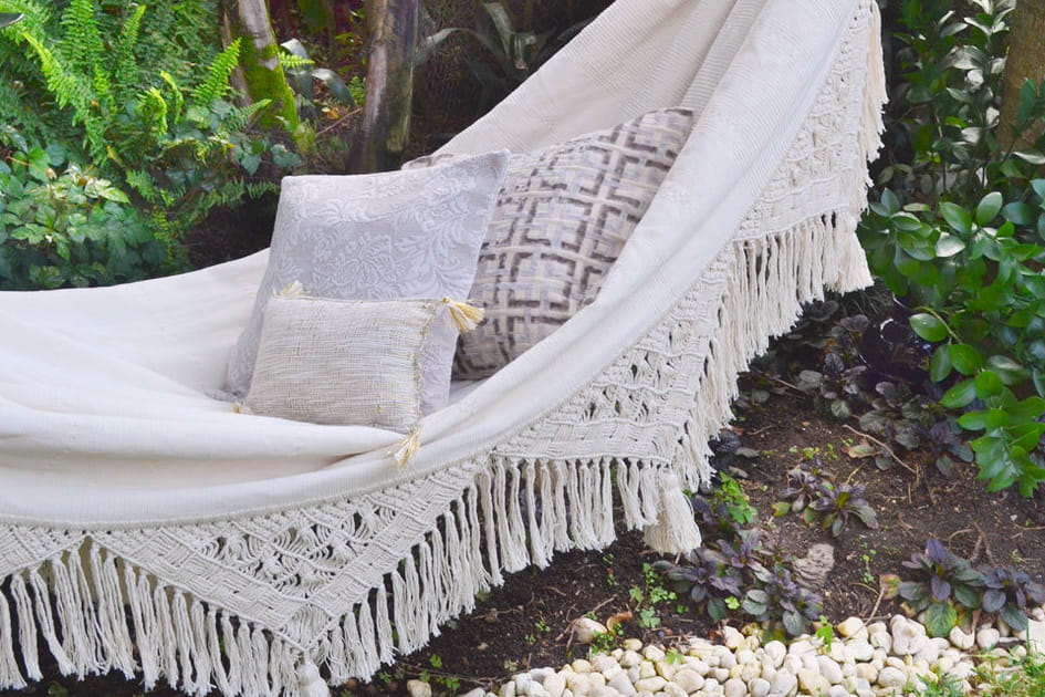macramé hamac