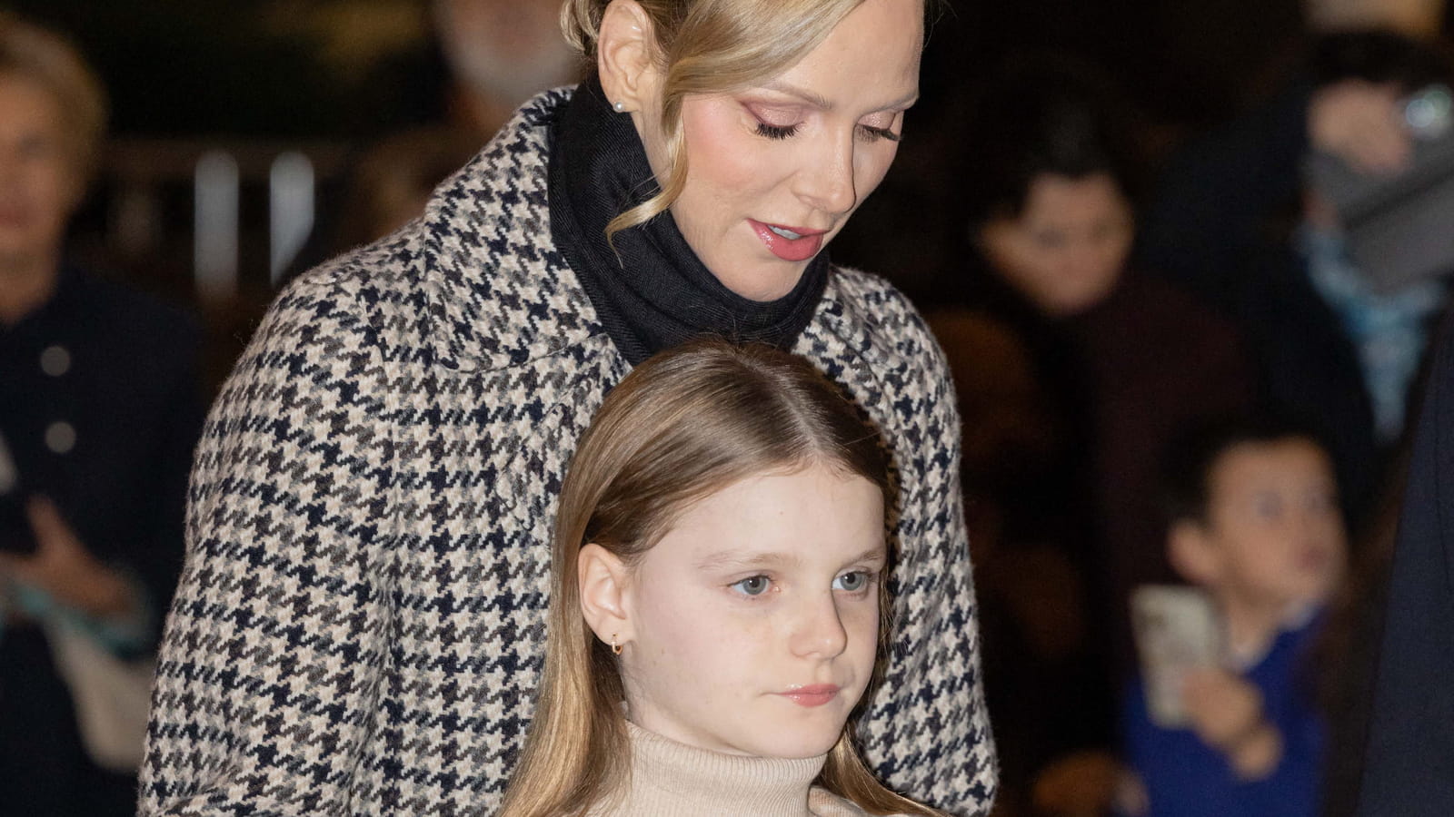 Charlene et Gabriella de Monaco
