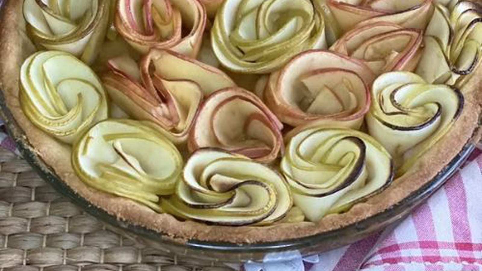 Tarte sucrée aux pommes