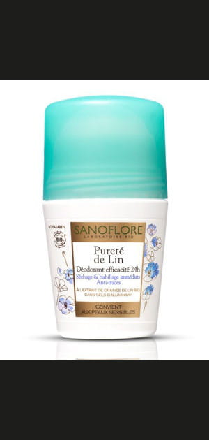 Le d&eacute;odorant naturel de Sanoflore