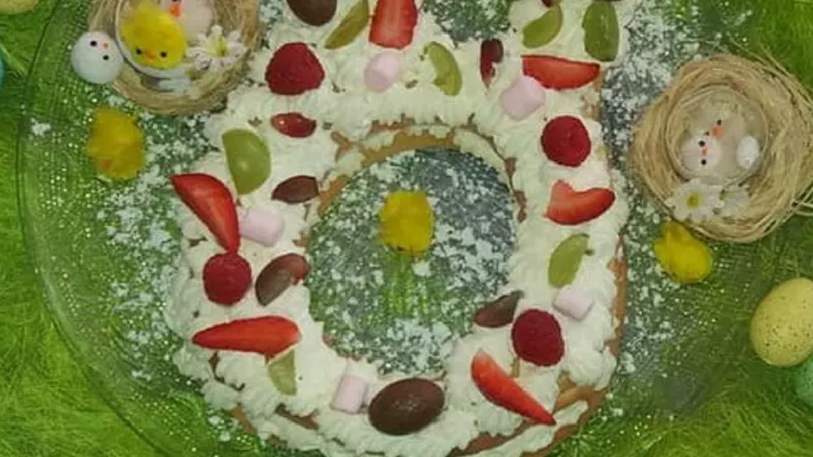 Number cake de Pâques