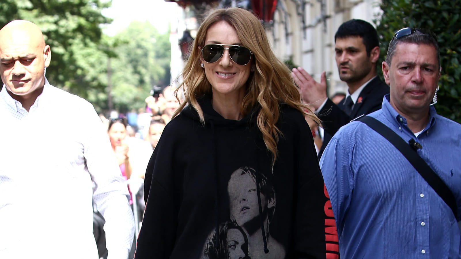 Céline Dion le 8 juillet 2016