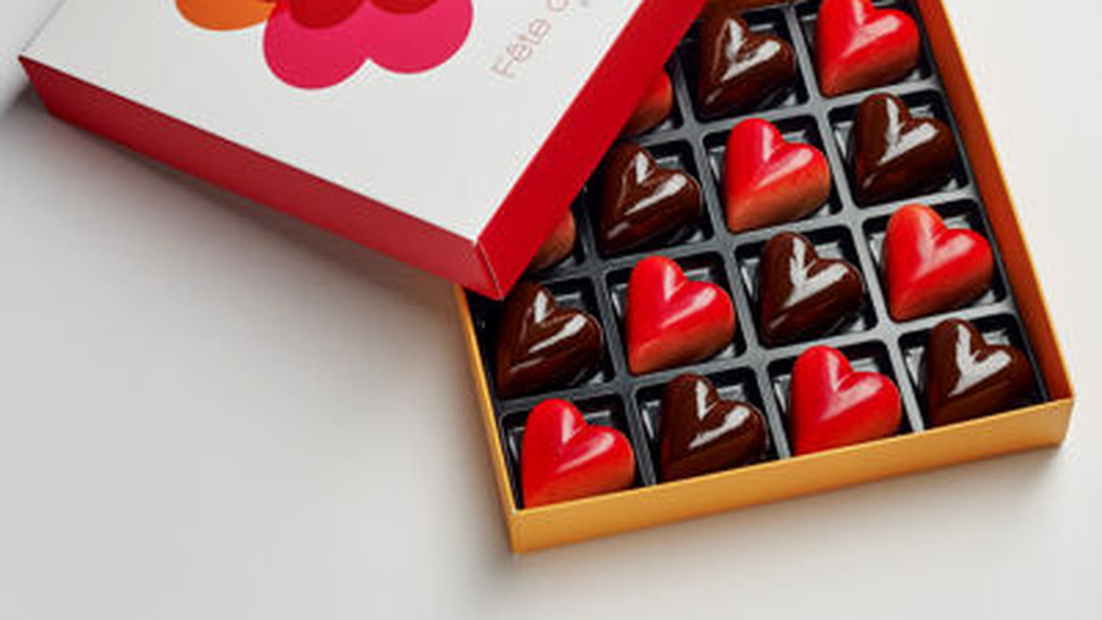 Ballotin de chocolats Coeur de Thierry Mulhaupt