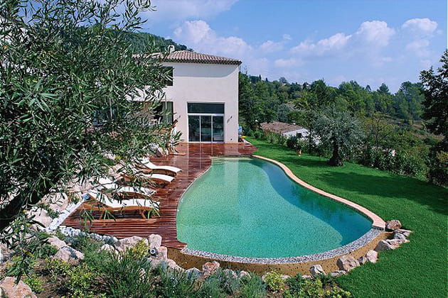 Piscine familiale de forme libre : Trophée d'Argent