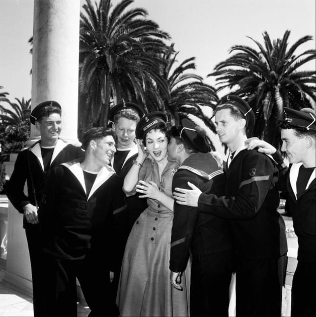 Gina Lollobrigida faisait chavirer les c&oelig;urs des marins &agrave; Cannes, en 1955