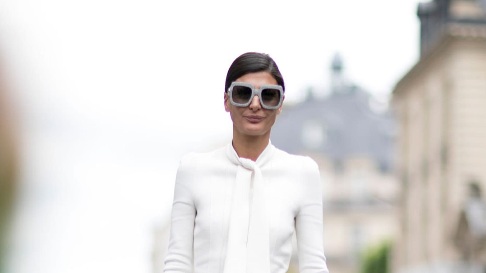 Le total look blanc