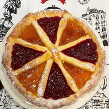 Tarte aux deux confitures : Etape 3