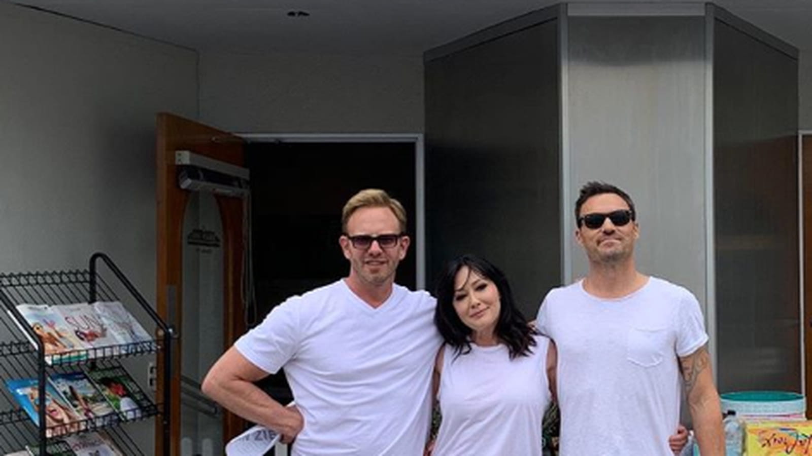 Ian Ziering, Shannen Doherty, Brian Austin Green