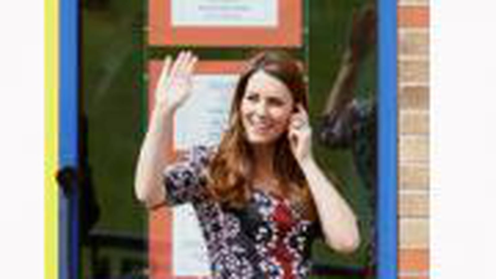Kate Middleton et sa robe fleurie
