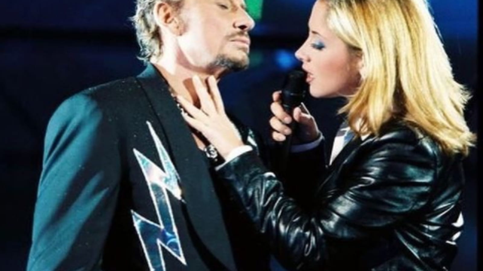Johnny Hallyday et Lara Fabian