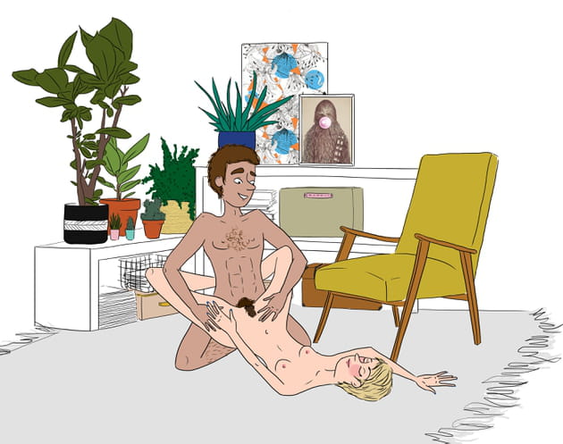 La position de l'abandon lascif : une variante assise du missionnaire