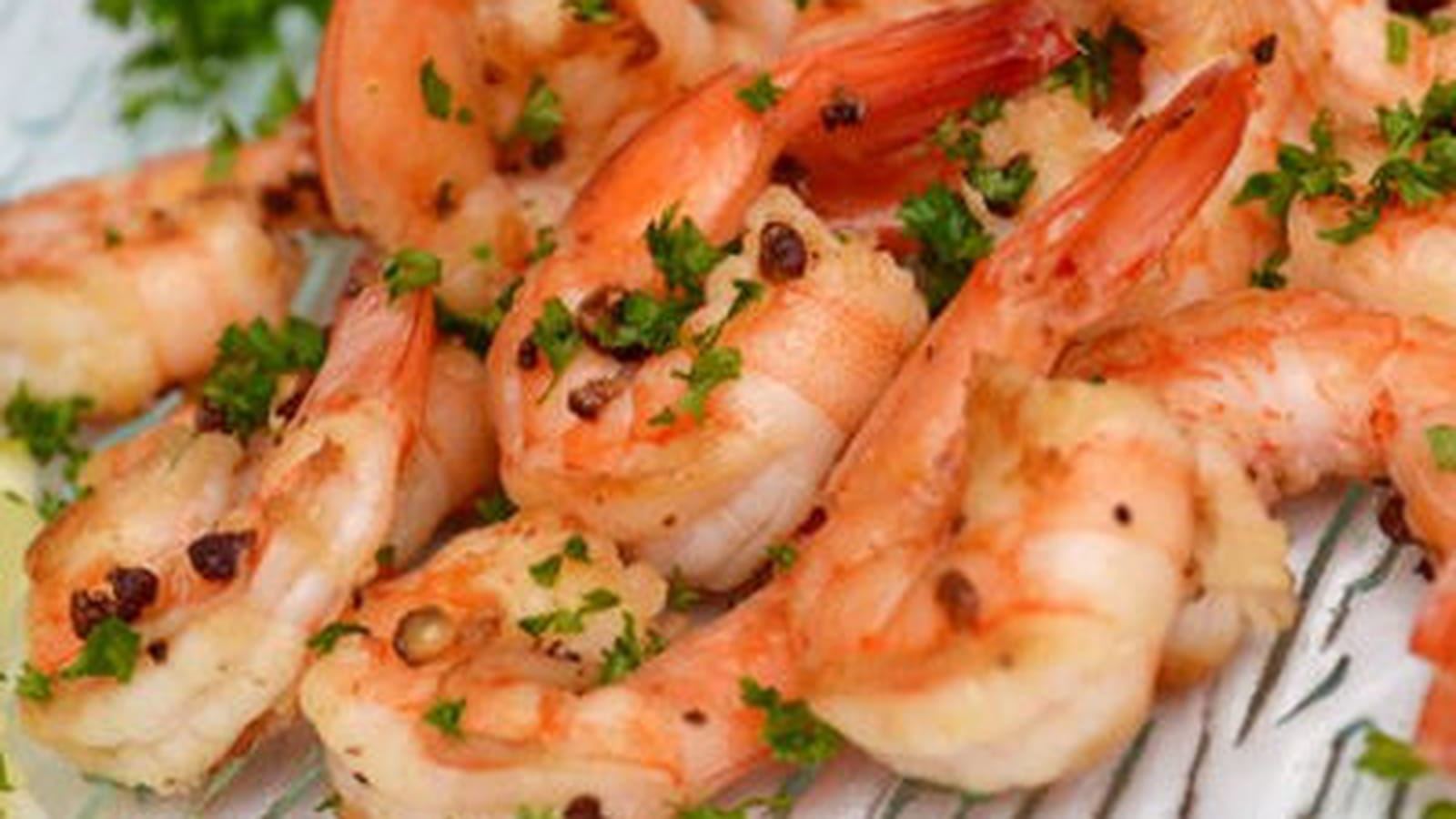 Crevettes grillées aux baies de Szechuan rouge