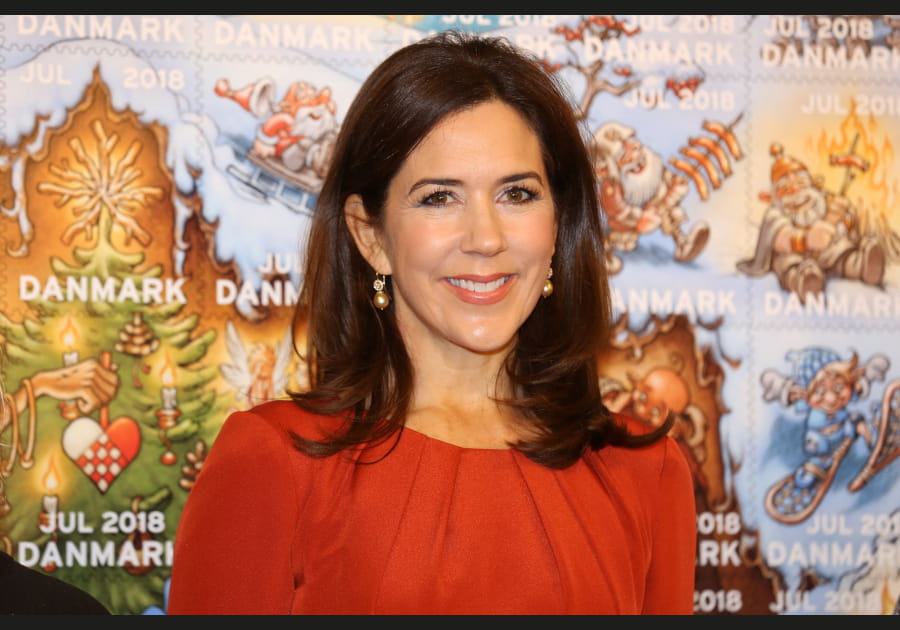 Mary de Danemark, parfaite avec son brushing lisse