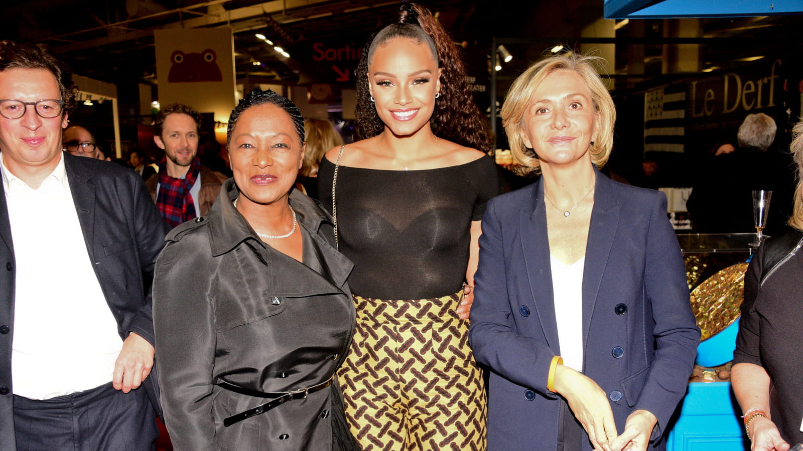 Babette de Rozières, Alicia Aylies et Valérie Pécresse