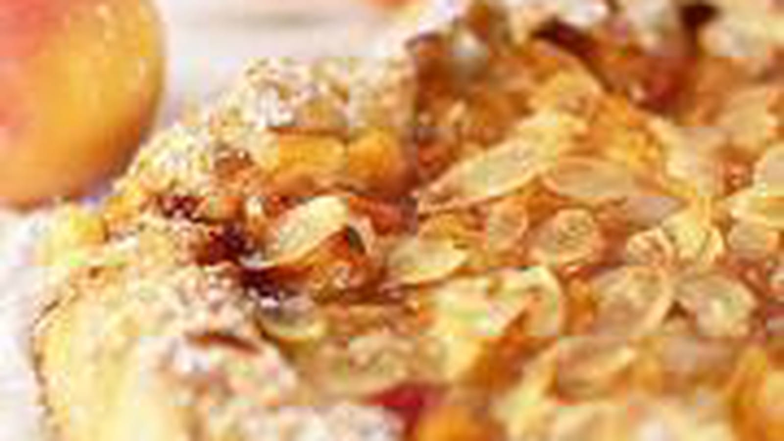 Tarte abricots et amandes