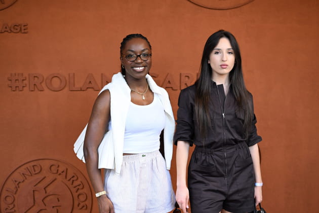 Sarah et Ambre&nbsp;: les copines de la Star Academy aper&ccedil;ues &agrave; Roland-Garros