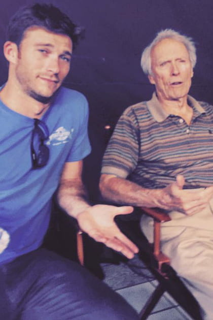 Clint Eastwood et son fils Scott