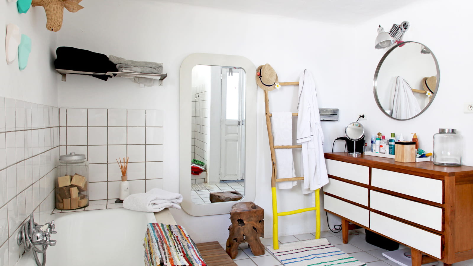 Salle de bains mix and match 