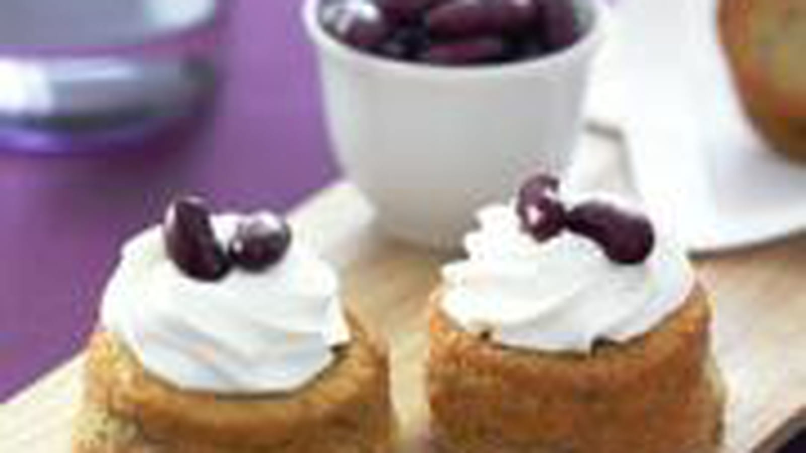 Petits gâteaux de haricots rouges