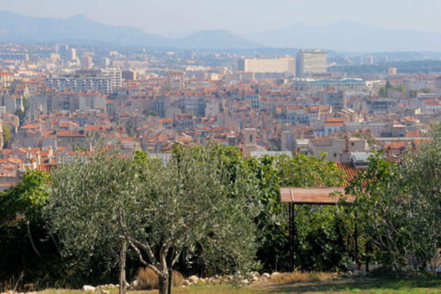 En suspension sur la ville