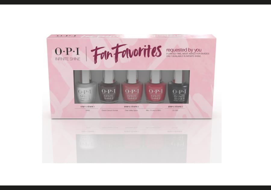 Le mini kit Fan Favorites de OPI