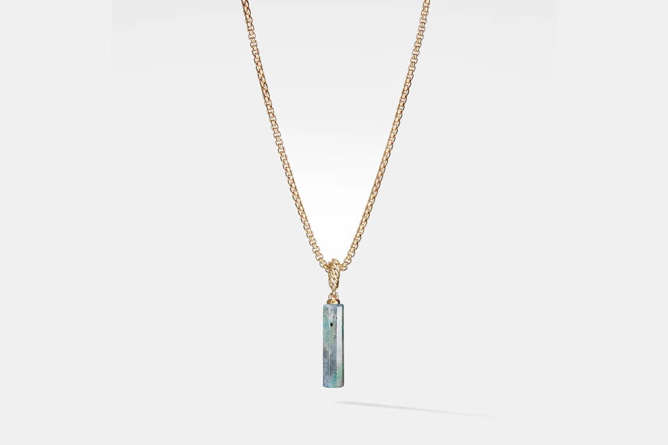 Un collier en or, David Yurman