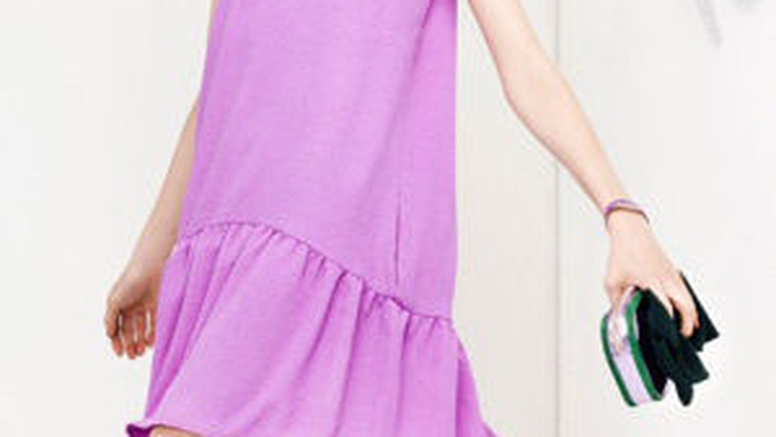 Robe parme de Essentiel
