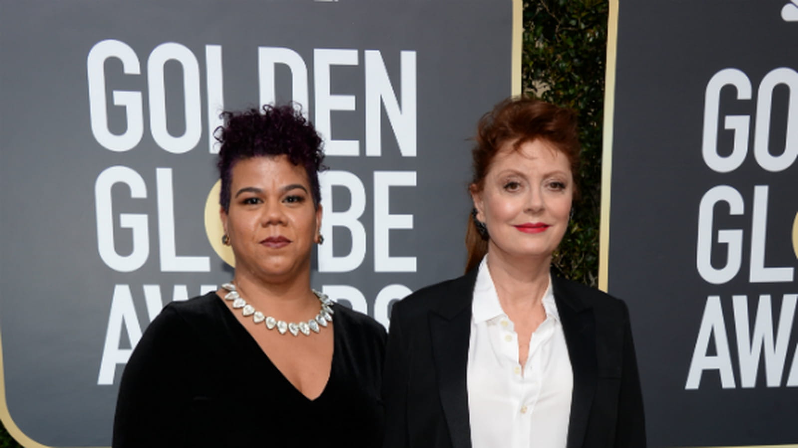 Rosa Clemente et Susan Sarandon 