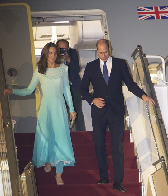 Kate Middleton et le prince William arrivent au Pakistan