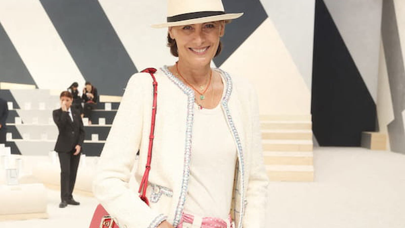 Ines de la Fressange le 5 juillet 2022