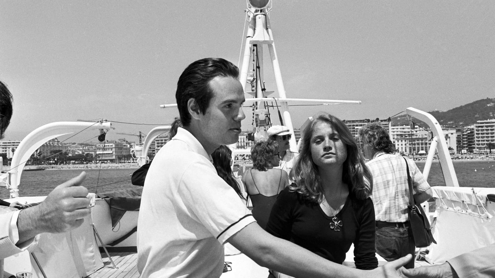 Frédéric Mitterand et Isabelle Huppert
