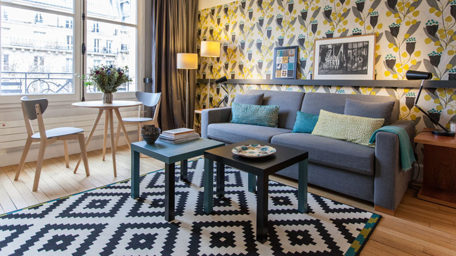 Déco graphique et colorée