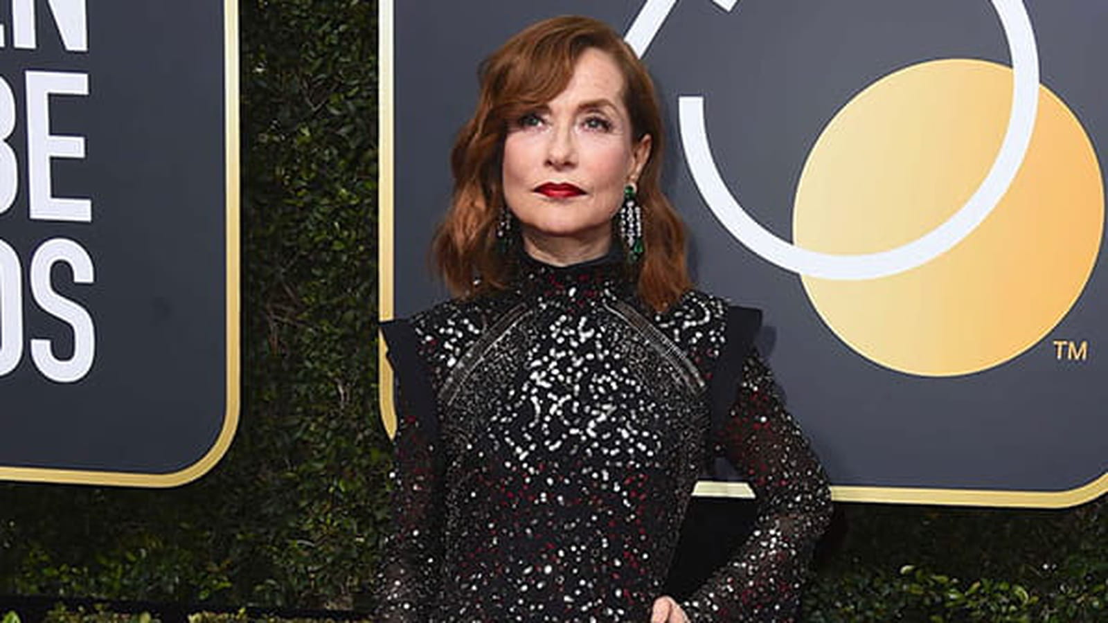Isabelle Huppert le 7 janvier 2018