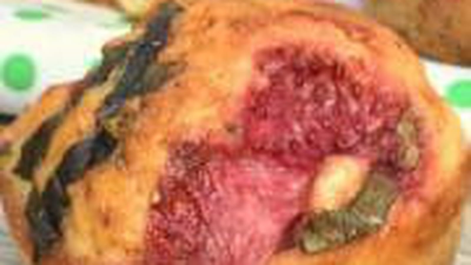Muffins Fraise Basilic