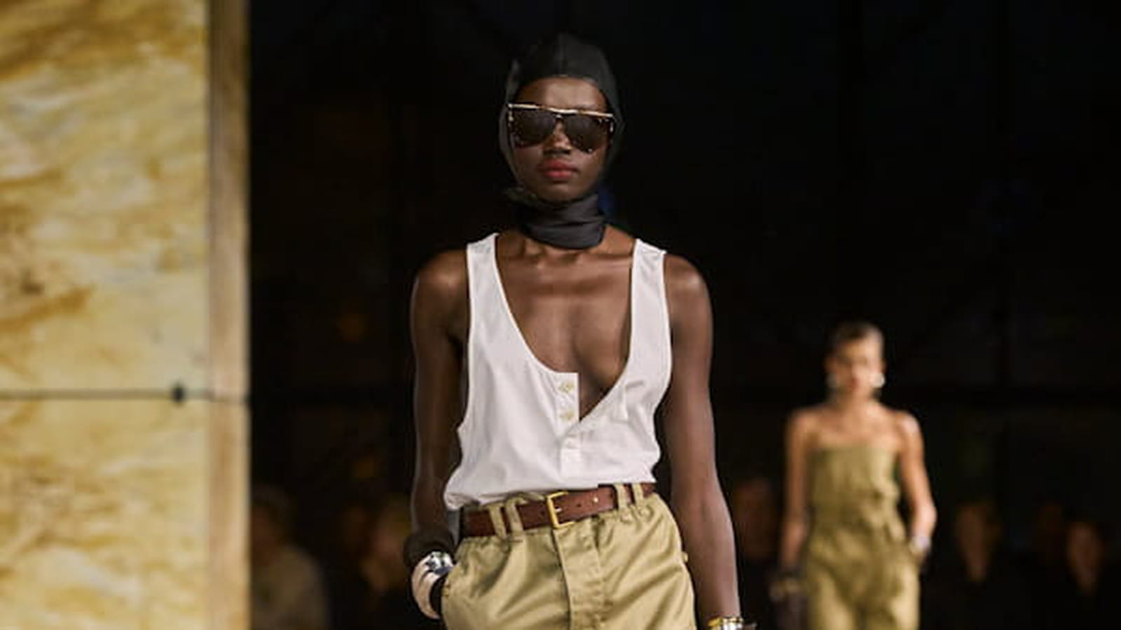 Défilé Saint Laurent printemps-été 2024
