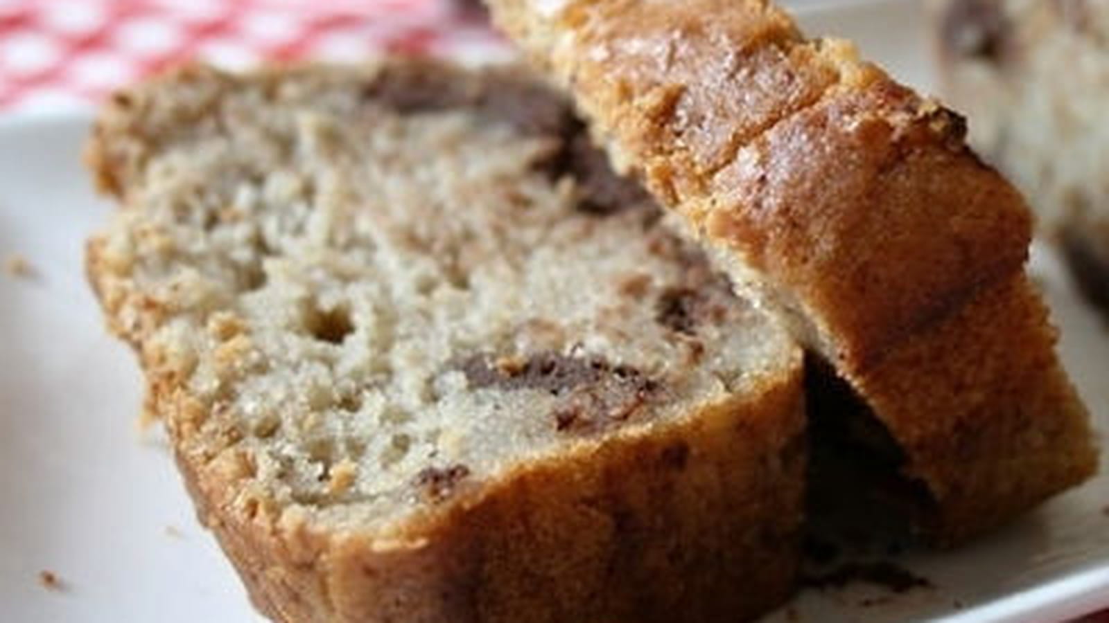 Banana bread aux pépites de chocolat, bio, sans gluten, sans oeufs ni lait