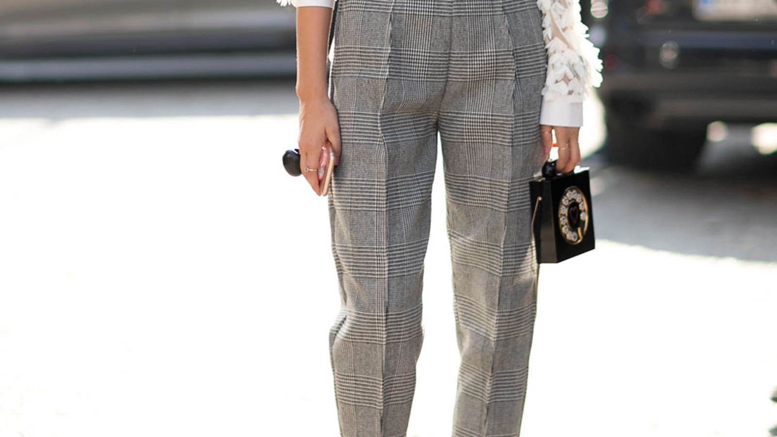 Le pantalon à pinces