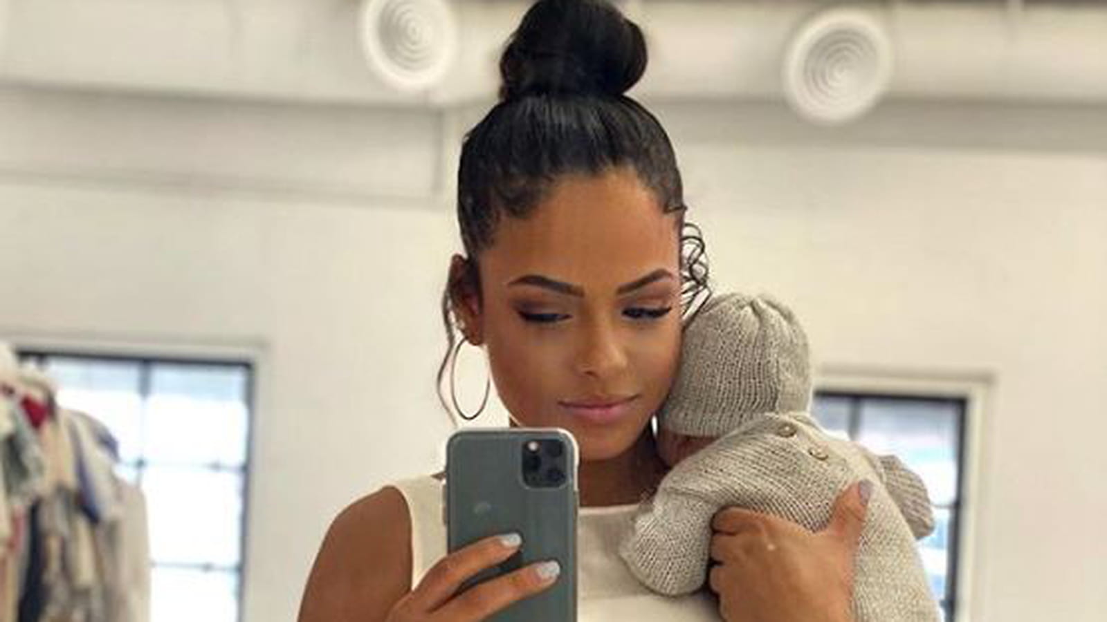 Christina Milian : premiers selfies avec son fils