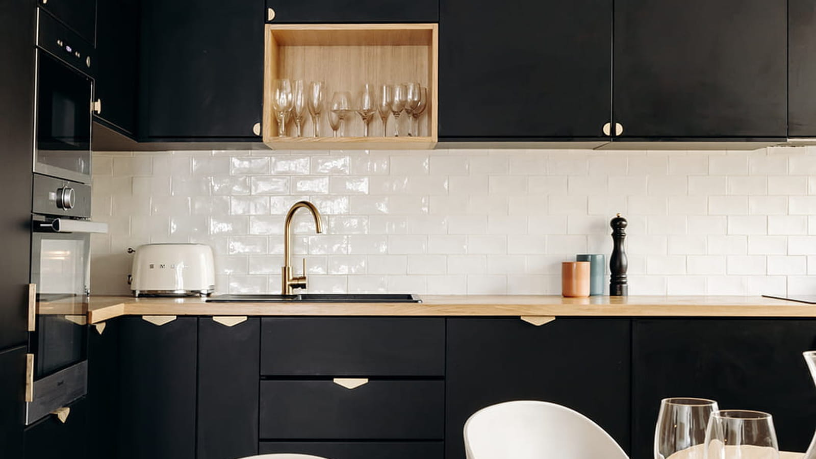 Cuisine ouverte sur salon