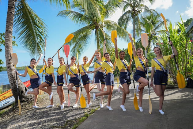 Activit&eacute; kayak pour les candidates