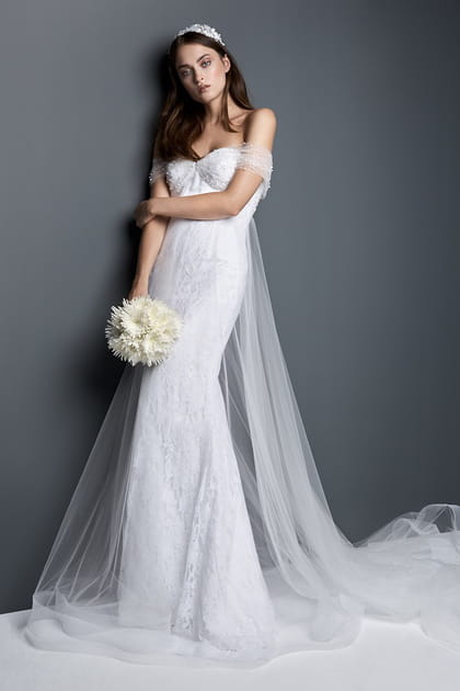 Robe de mariée en tulle de Georges Hobeika