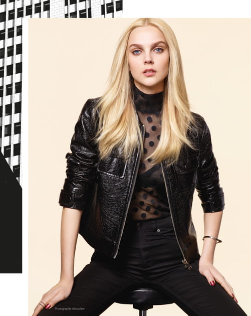 Cheveux blonds lumineux