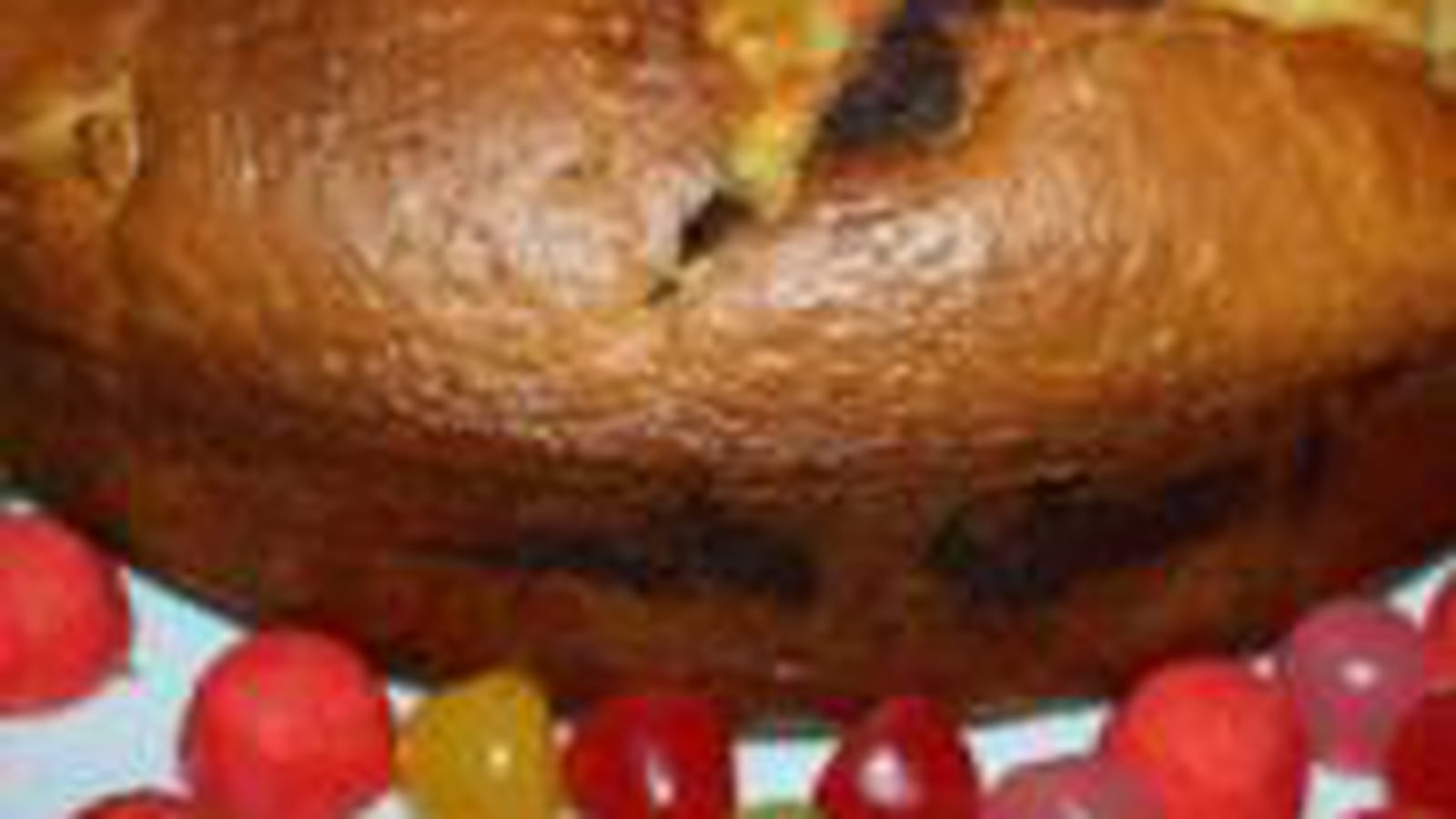 Gâteau marbré chocolat poires